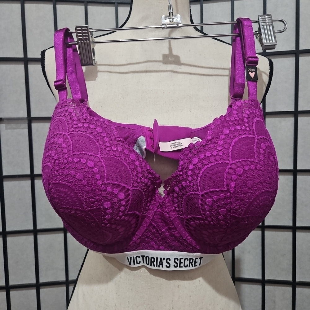 Victoria's Secret Purple Lace Bra